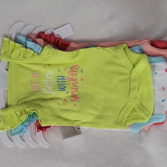Koala Baby Pink Baby Bodysuit Set - Picture 3 of 5
